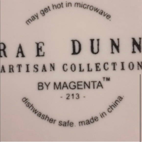 Rae Dunn CRACK ME UP white & yellow - Picture 3 of 3